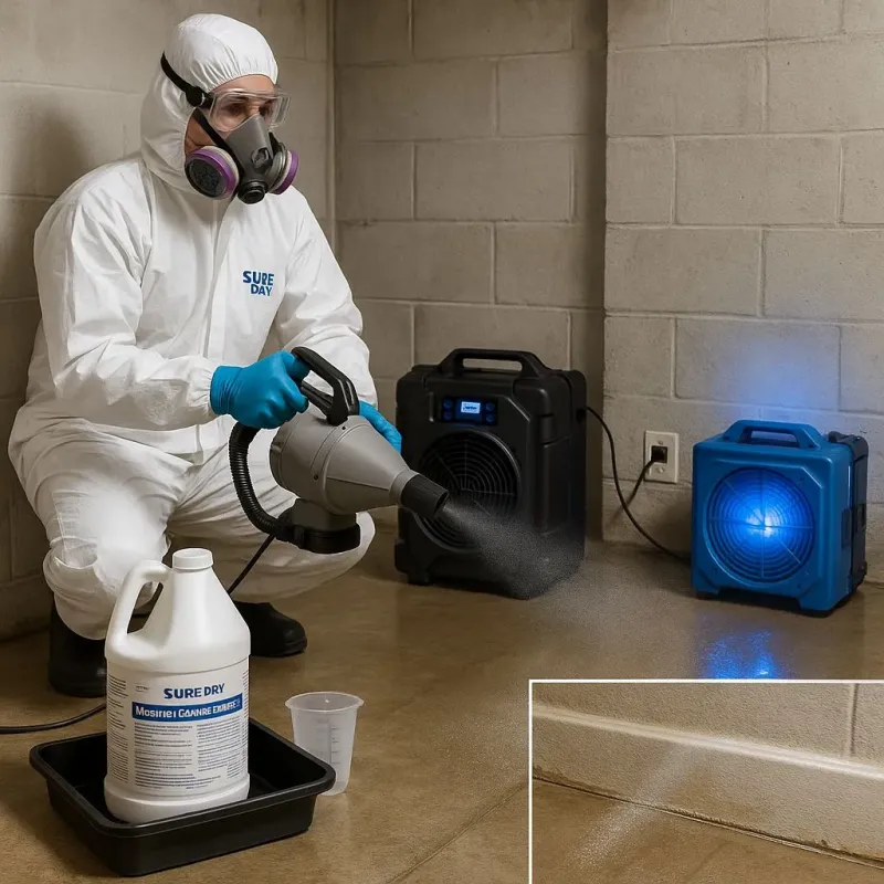 Sanitization and Odor Removal process in Jennings, LA