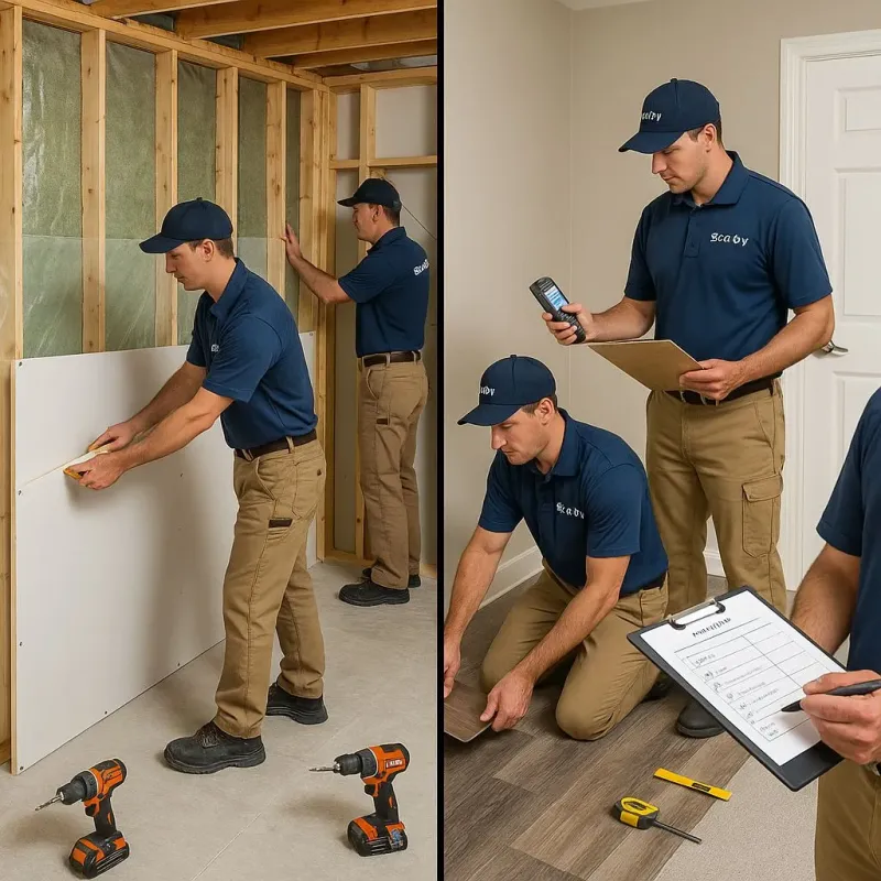 Repairs and Reconstruction process in Jennings, LA