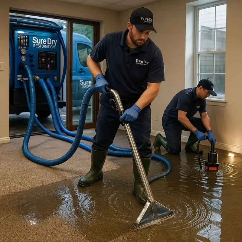 Water Extraction and Removal process in Jennings, LA